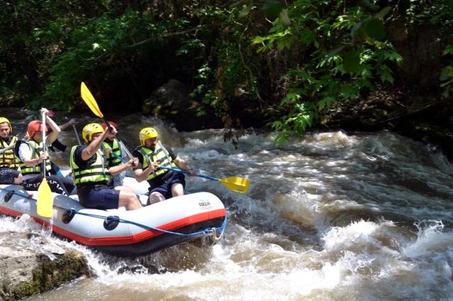 Bursa’da rafting heyecanı