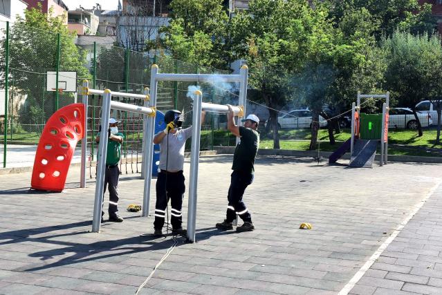 Yıldırım’ın parkları yenileniyor