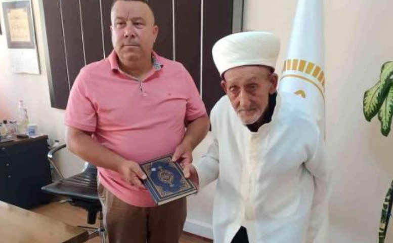 Bursa’da 85 yaşındaki kişi Hafızlık sınavına girdi