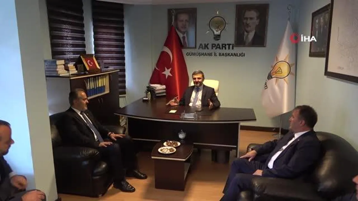 Bursa Büyükşehir Belediye Başkanı Aktaş’tan Gümüşhane’ye ziyaret