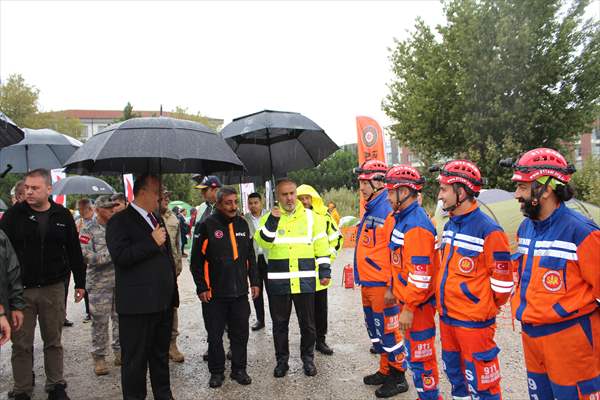 AFAD ekipleri Bursa’da tatbikat gerçekleştirdi
