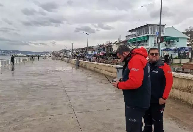 Mudanya’da Kayıp Kişi İçin Arama Çalışmaları Devam Ediyor