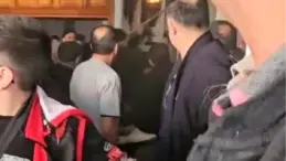 Cami Yangını Panik Yarattı