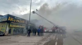 Bursa’da Yangın Trafiği Aksattı