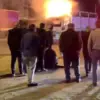 Bursa’da Kamyon Ateşe Verildi