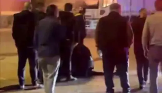 Bursa’da Kamyon Ateşe Verildi