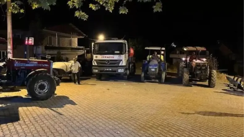 Yenişehir’de Orman Yangınına Kontrol Tedbirleri