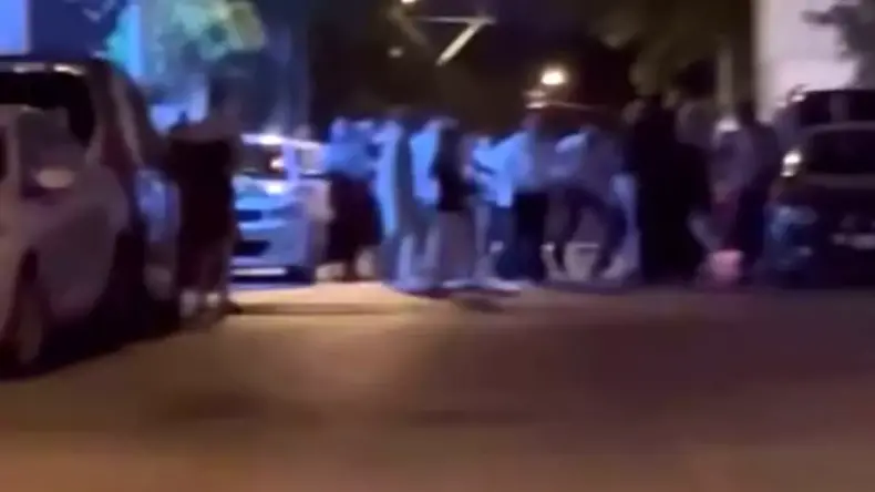 Bursa’da Kavga Anları Kamerada