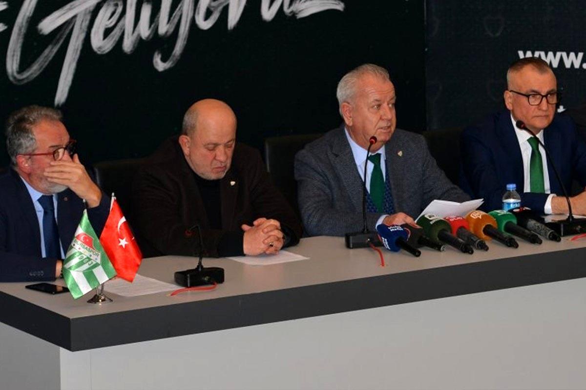 Bursaspor’un eski başkanlarına önemli çağrı