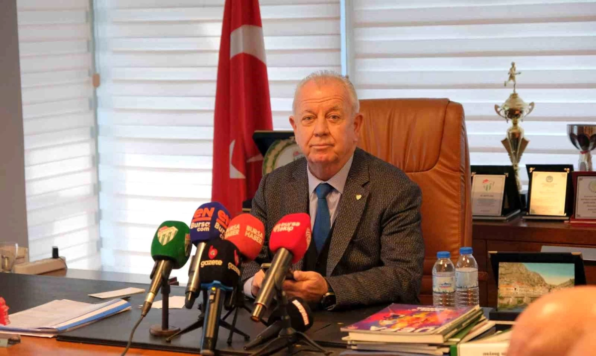 Bursaspor Divan Kurulu Başkanı Olağanüstü Genel Kurula Davet Ediyor