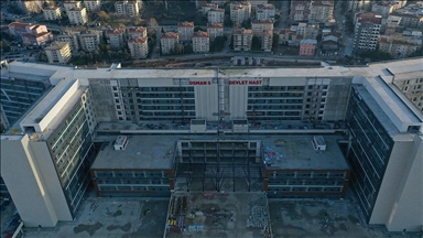 1315 yataklı devlet hastanesi inşaatının yüzde 80’i tamamlandı